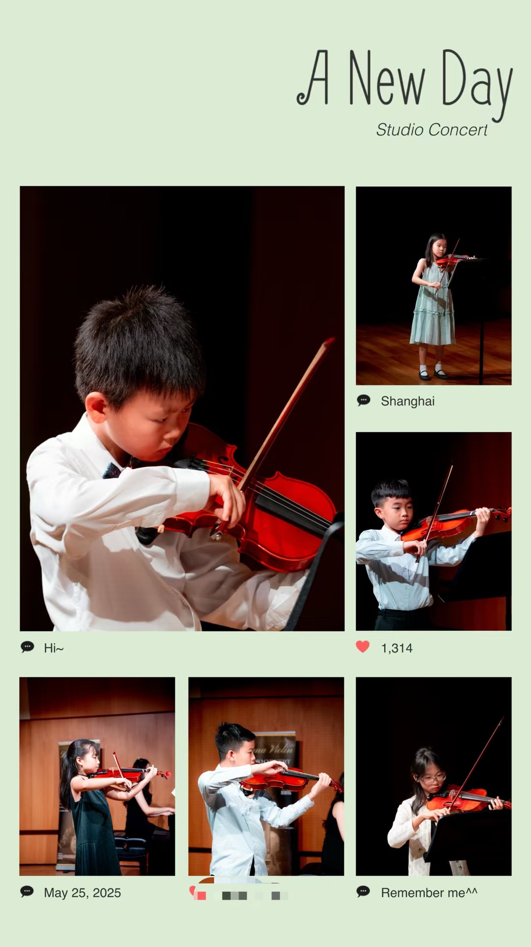 Studio concert